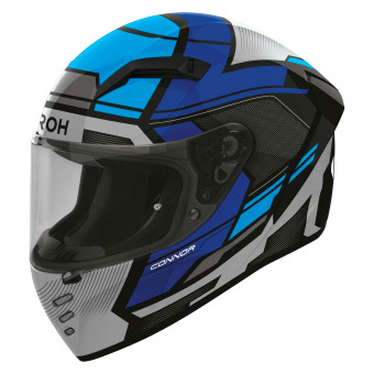 Full Face Airoh Connor Ego Blue Gloss