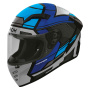 Casque Full Face Airoh Connor Ego Blue Gloss