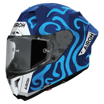 Full Face Airoh GP 800 Swain Blue Gloss