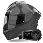 Casque Full Face Airoh Matryx Color Dark Grey + Kit Bluetooth 5S Solo