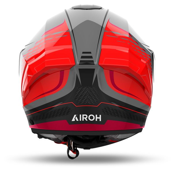 Airoh Matryx Rocket Red Fluo