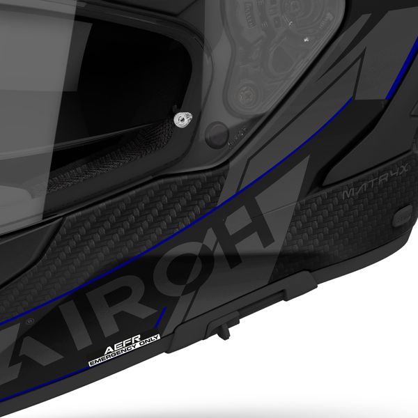 Airoh Matryx Sentinel Blue Matt