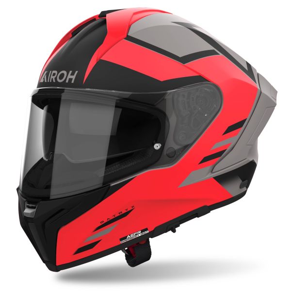 Full Face Airoh Matryx Throne Orange Matt