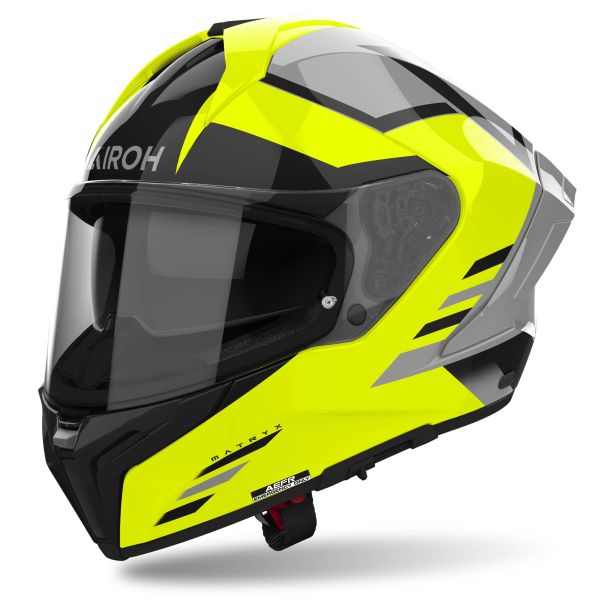 Full Face Airoh Matryx Throne Yellow