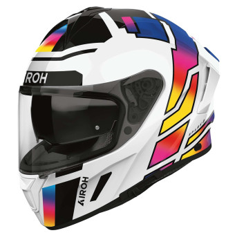 Full Face Airoh Spark 2 Lively Rainbow Gloss