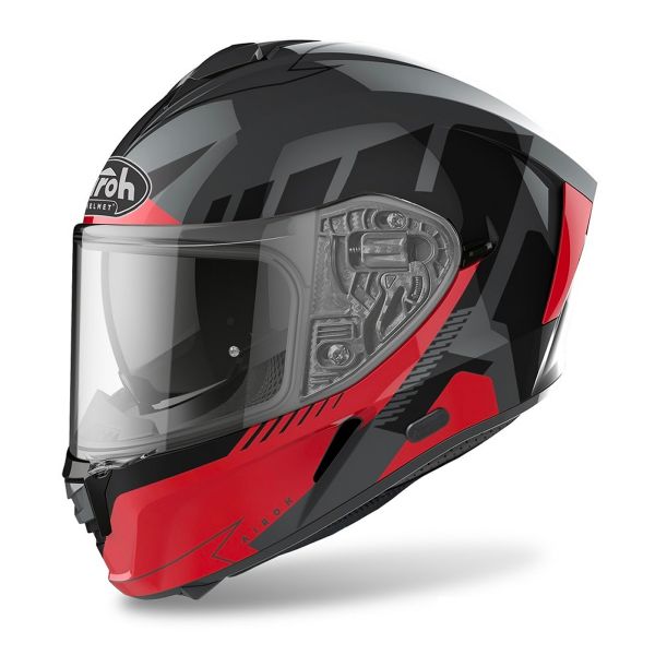 Full Face Airoh Spark Rise Red