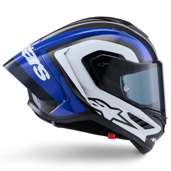Alpinestars Supertech R10 Arius Black White Blue Glossy