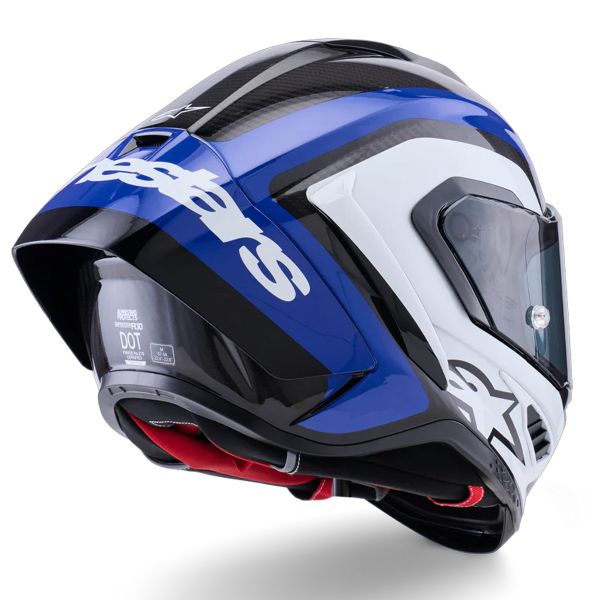 Alpinestars Supertech R10 Arius Black White Blue Glossy