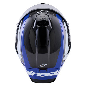 Alpinestars Supertech R10 Arius Black White Blue Glossy