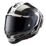Casque Full Face Alpinestars Supertech R10 Element Black Carbon Silver Black Glossy