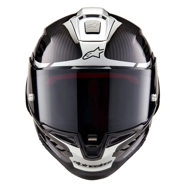 Alpinestars Supertech R10 Element Black Carbon Silver Black Glossy