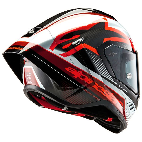 Alpinestars Supertech R10 Team Black Carbon Red White
