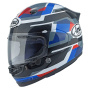 Casque Full Face Arai Quantic Abstract Blue White Black