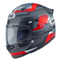 Casque Full Face Arai Quantic Abstract Red Grey Black
