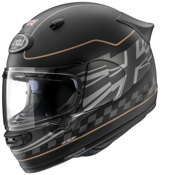 Arai Quantic Dark Citizen + Kit Bluetooth Lokui K30