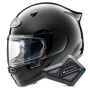 Casque Full Face Arai Quantic Diamond Black + Kit Bluetooth BT Mini