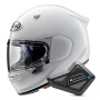 Casque Full Face Arai Quantic Diamond White + Kit Bluetooth BT Mini