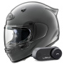 Casque Full Face Arai Quantic Modern Grey + Kit Bluetooth Lokui K30
