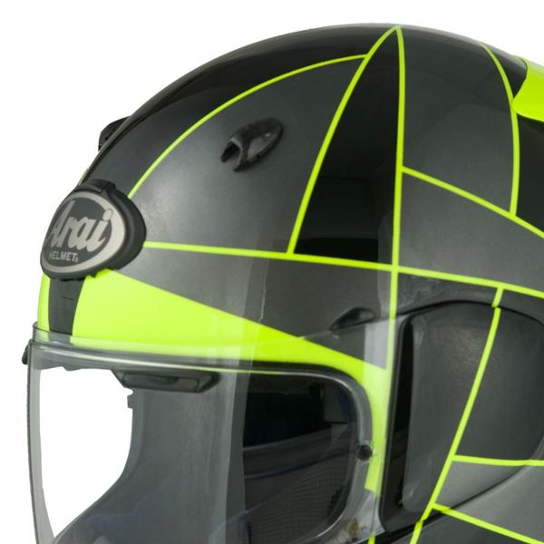 Arai Quantic Peak Yellow