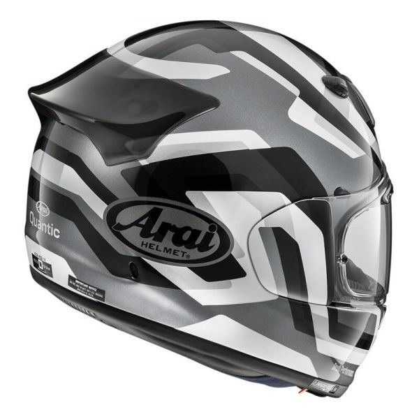 Arai Quantic Snake White + Kit Bluetooth BT Mini