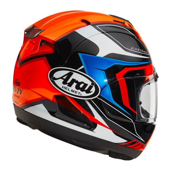 Arai RX-7 V Maze Red