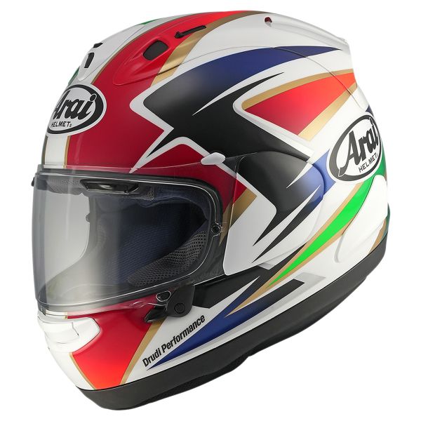 Full Face Arai RX-7V Evo Cadalora Restyle Replica Full Face Arai RX-7V Evo Cadalora Restyle Replica