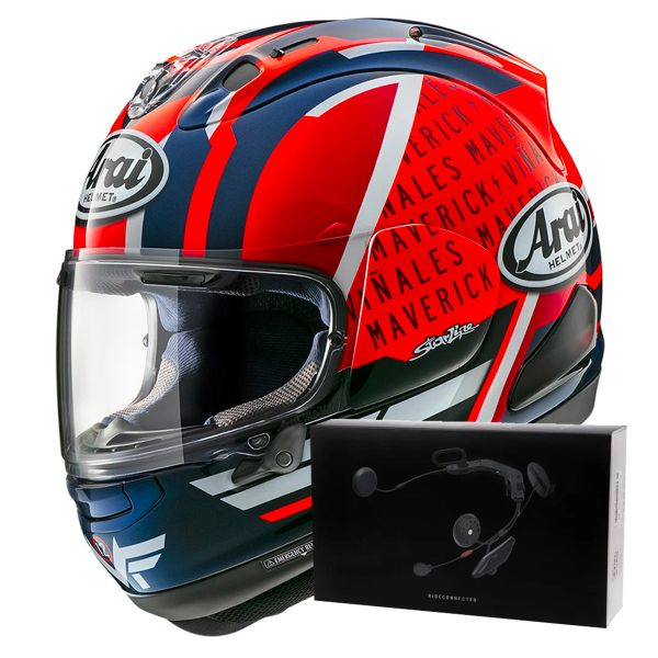 Full Face Arai RX-7V Evo Maverick 23 + Kit bluetooth ACS10 Full Face Arai RX-7V Evo Maverick 23 + Kit bluetooth ACS10