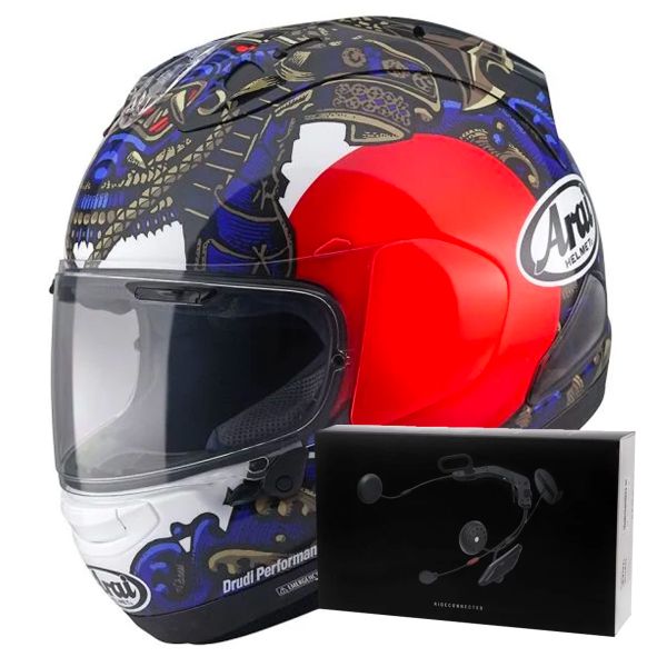 Full Face Arai RX-7V Evo Samurai + Kit bluetooth ACS10 Full Face Arai RX-7V Evo Samurai + Kit bluetooth ACS10