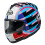 Casque Full Face Arai RX-7V Evo Spectre Cyan