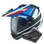 Casque Full Face Arai Tour-X5 Africa Twin Blue White Black + Kit Bluetooth BT Mini