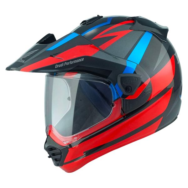 Full Face Arai Tour-X5 Africa Twin Red Black Blue Full Face Arai Tour-X5 Africa Twin Red Black Blue