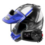 Casque Full Face Arai Tour-X5 Cosmic Blue White Black + Kit Bluetooth 5S Solo