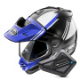 Casque Full Face Arai Tour-X5 Cosmic Blue White Black + Kit Bluetooth BT Mini