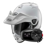 Casque Full Face Arai Tour-X5 Diamond White + Kit Bluetooth 5S Solo