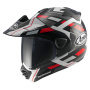 Casque Full Face Arai Tour-X5 Match Red Black Grey