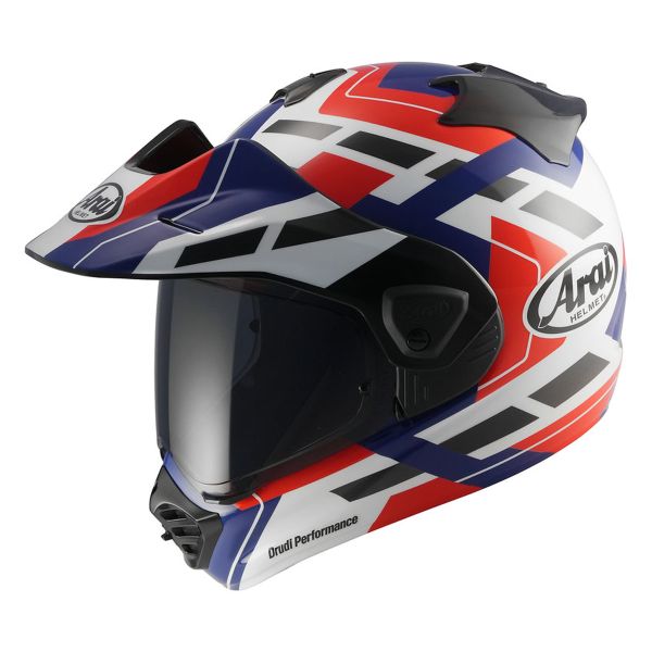 Full Face Arai Tour-X5 Match White Blue Red Black Full Face Arai Tour-X5 Match White Blue Red Black