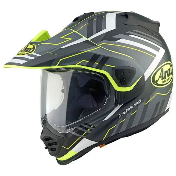 Full Face Arai Tour-X5 Trail Yellow White Black Full Face Arai Tour-X5 Trail Yellow White Black