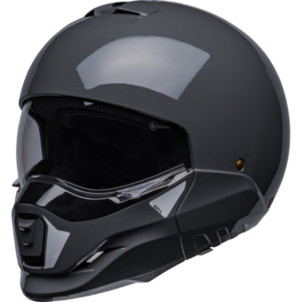 Full Face Bell Broozer Duplet Gloss Nardo Gray