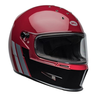 Casque Full Face Bell Eliminator GT Brick Red Black Casque Full Face Bell Eliminator GT Brick Red Black