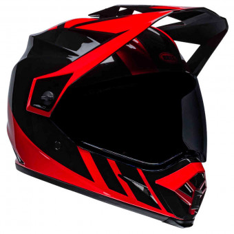 Full Face Bell MX-9 Dash Black Red
