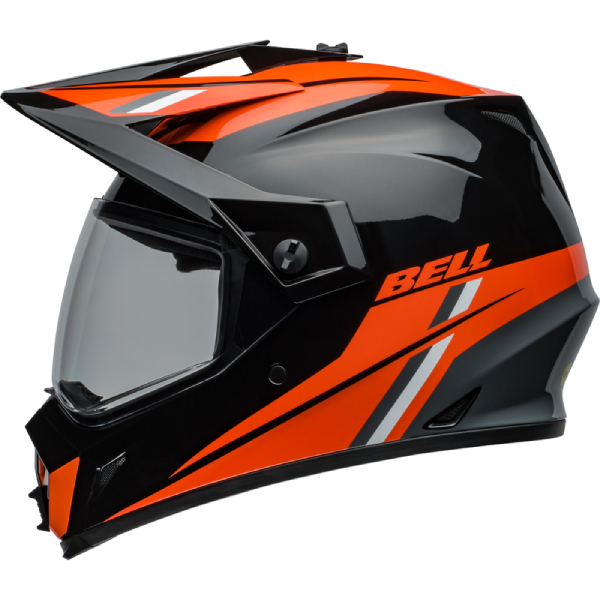 Bell MX-9 Adventure Mips Alpine Gloss Black Orange
