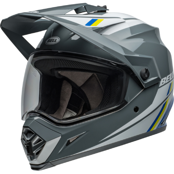 Full Face Bell MX-9 Adventure Mips Alpine Gloss Gray Blue Full Face Bell MX-9 Adventure Mips Alpine Gloss Gray Blue
