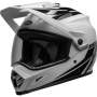 Casque Full Face Bell MX-9 Adventure Mips Alpine Gloss White Black