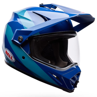 Casque Full Face Bell MX-9 Adventure Mips Motion Blue
