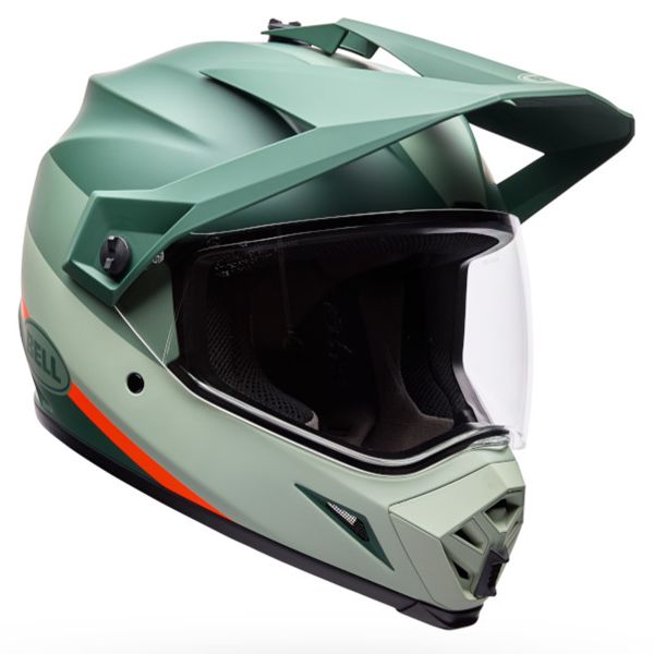 Full Face Bell MX-9 Adventure Mips Trail Green Orange