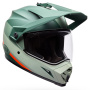 Casque Full Face Bell MX-9 Adventure Mips Trail Green Orange