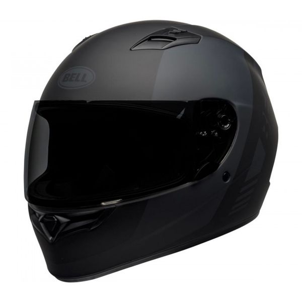 Full Face Bell Qualifier Turnpike Matt Black Grey
