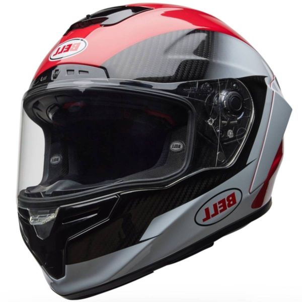 Full Face Bell Race Star DLX Corsa Red White