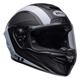 Full Face Bell Race Star Dlx Tantrum 2 Matt Black White