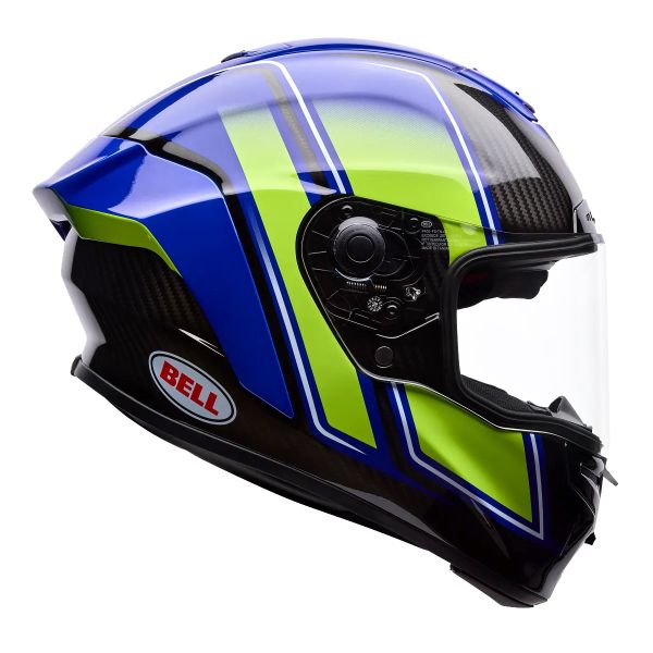 Bell Racestar Dlx Flex Grid Blue Yellow